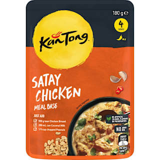 Kan Tong Satay Chicken Meal Base Pouch