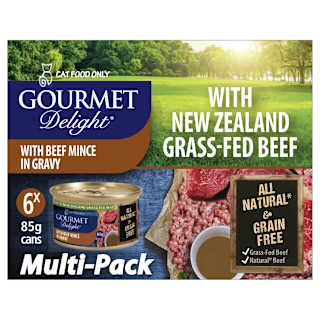 Gourmet Delight Cat Food Beef Mince In Gravy