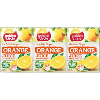 Golden Circle Orange Juice No Added Sugar Multipack Poppers