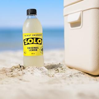 Schweppes Solo Thirst Crusher Original Lemon Bottle