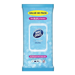 Wet Ones Antibacterial Hand Wipes Be Fresh