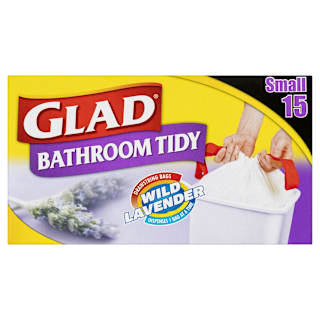 Glad Bathroom Bags Drawstring