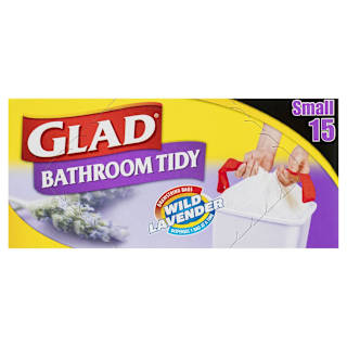 Glad Bathroom Bags Drawstring