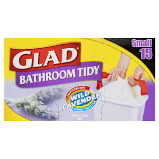 Glad Bathroom Bags Drawstring