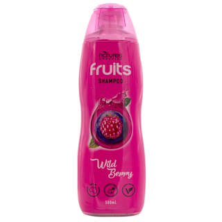 Natures Organics Fruits Shampoo Shine Wild Berry