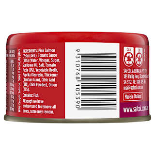 Safcol Salmon Classic Tomato Onion