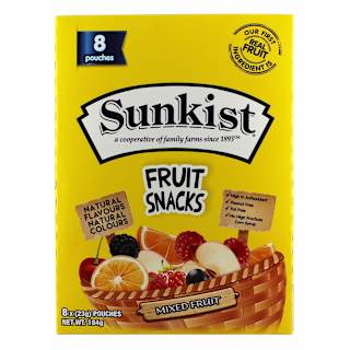Sunkist Fruit Snacks Mixed Fruit