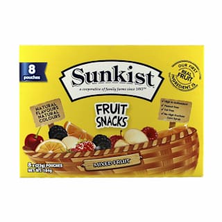Sunkist Fruit Snacks Mixed Fruit