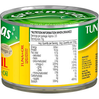 Greenseas Tuna In Extra Virgin Olive Oil Blend