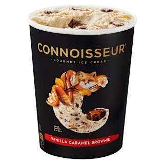 Connoisseur Ice Cream Vanilla Caramel Brownie