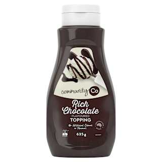 Community Co Rich Chocolate Topping