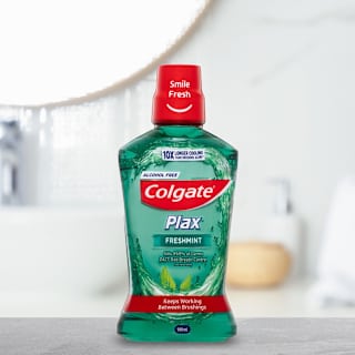 Colgate Plax Alcohol Free Freshmint Mouthwash