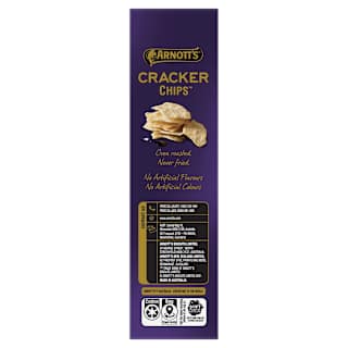Arnott's Cracker Chips Sea Salt & Balsamic Vinegar