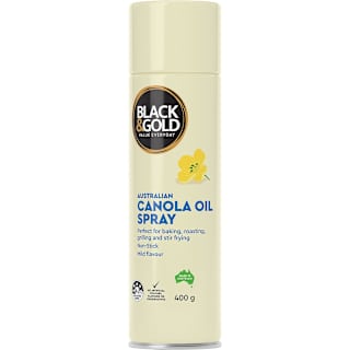 Black & Gold Canola Cooking Spray
