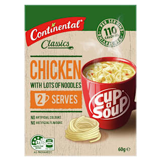 Continental Cup A Soup Chicken With Lots Of Noodles