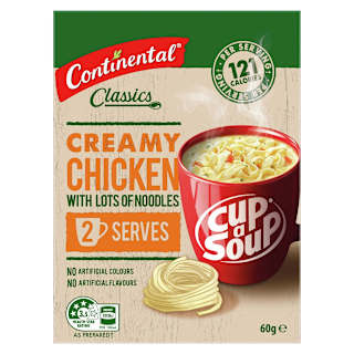 Continental Cup A Soup Creamy Chicken With Lots Of Noodles