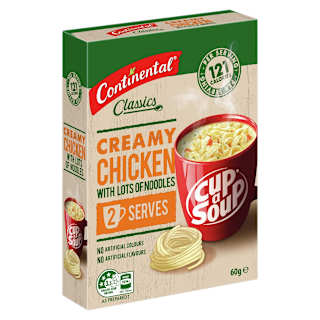Continental Cup A Soup Creamy Chicken With Lots Of Noodles