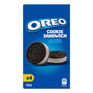 Oreo Ice Cream Cookie Sandwich