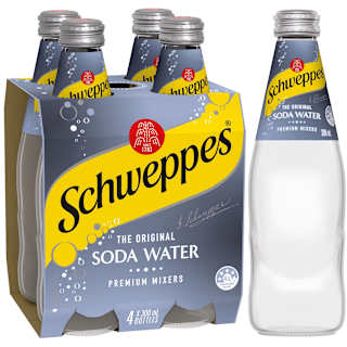 Schweppes Classic Mixers Soda Water