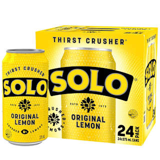 Schweppes Solo Thirst Crusher Original Lemon Multipack Cans