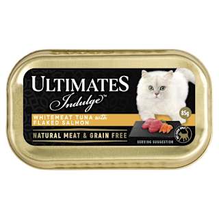 Ultimates Indulge Adult Cat Food Whitemeat Tuna With Salmon