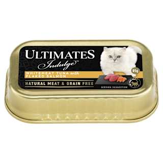 Ultimates Indulge Adult Cat Food Whitemeat Tuna With Salmon