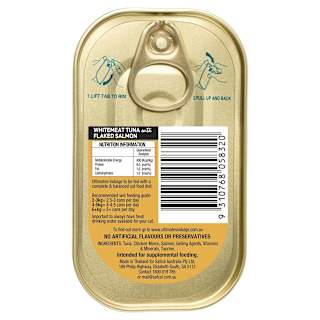 Ultimates Indulge Adult Cat Food Whitemeat Tuna With Salmon