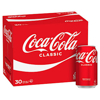 Coca-Cola Classic Soft Drink Multipack Cans