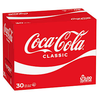 Coca-Cola Classic Soft Drink Multipack Cans