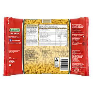 San Remo Macaroni Pasta No 38