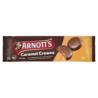 Arnott's Chocolate Caramel Crowns