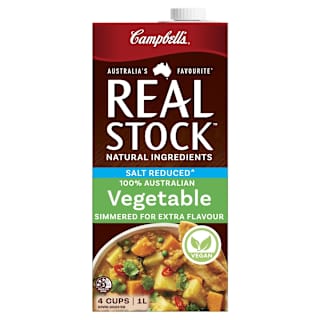 Campbell's Real Vegetable Liquid Stock Salt Reduced