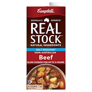 Campbell's Real Beef Liquid Stock Salt Reduced