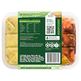Youfoodz Roast Chicken & Gravy With Loaded Mash & Veg