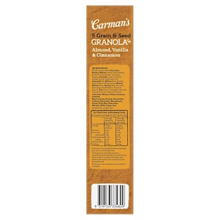 Carman's 5 Grain & Seed Granola Almond Vanilla & Cinnamon