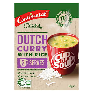 Continental Cup A Soup Dutch Curry With Rice