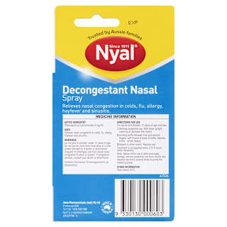 Nyal Sprays Nasal Decongestant