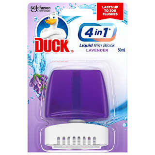 Duck Under The Rim Liquid Toilet Cleaner Lavender