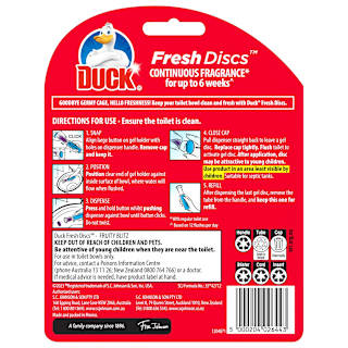 Duck Toilet Fresh Disc Tropical Sunshine