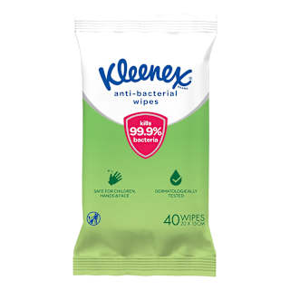 Kleenex Anti-bacterial Wet Wipes