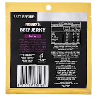 Nobby's Beef Jerky Teriyaki