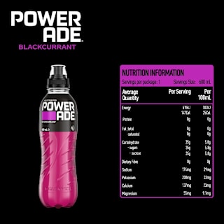 Powerade ION4 Blackcurrant Sports Drink Sipper Cap
