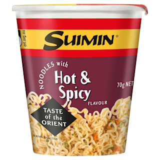 Suimin Hot & Spicy Noodle Cup
