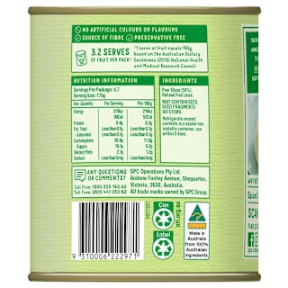 SPC Pears Sliced in Juice