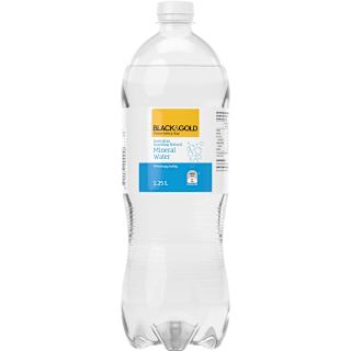 Black & Gold Sparkling Mineral Water