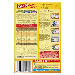 Glad Oven Bag Regular