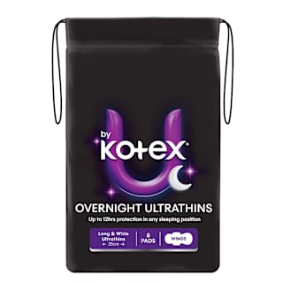 U by Kotex Overnight Ultrathins Long Pads
