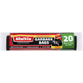 Multix Drawtight Roll Garbage Bags