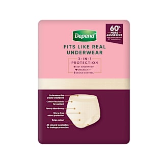Depend Female Underwear Super Extra-Large