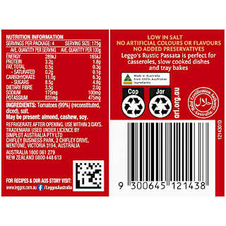 Leggo's Rustic Thick & Chunky Passata Cooking Sauce